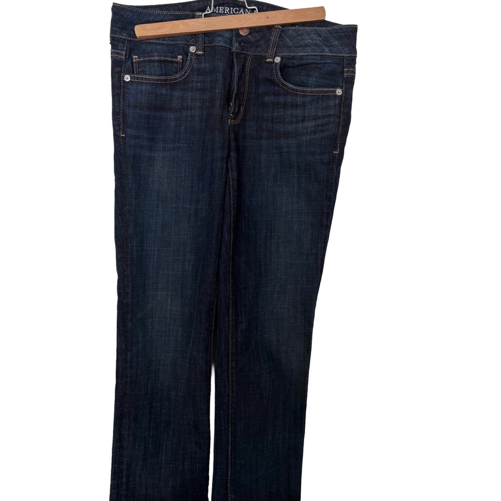 American Eagle Outfitters Dark Indigo Ankle Jeans